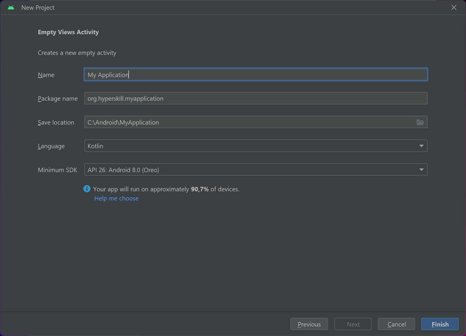 Android Studio Basics