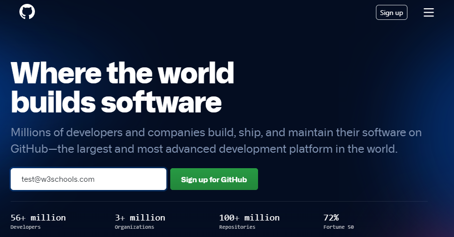 GitHub Реєстрація