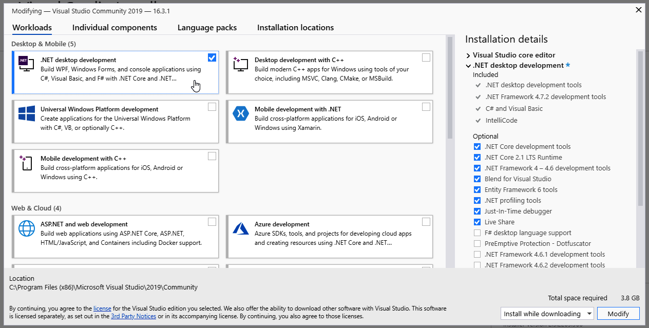 Workload C#