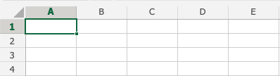 Delete cells in Excel