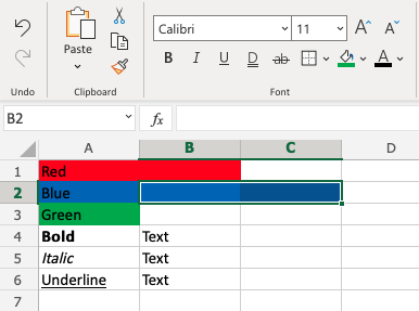 Format Painter in Excel