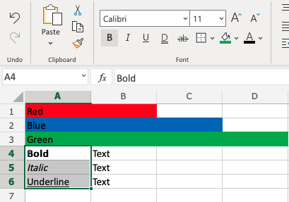 Format Painter in Excel