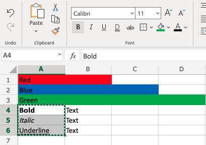 Format Painter in Excel