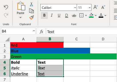 Format Painter in Excel