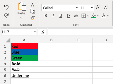 Format Painter in Excel