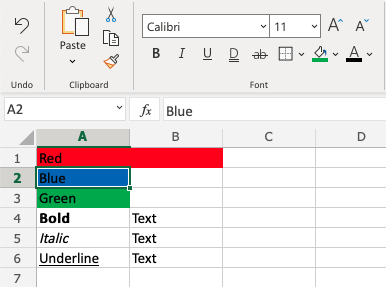 Format Painter in Excel