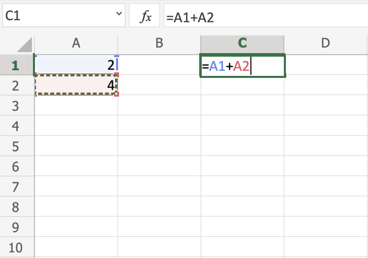 Formulas in Excel