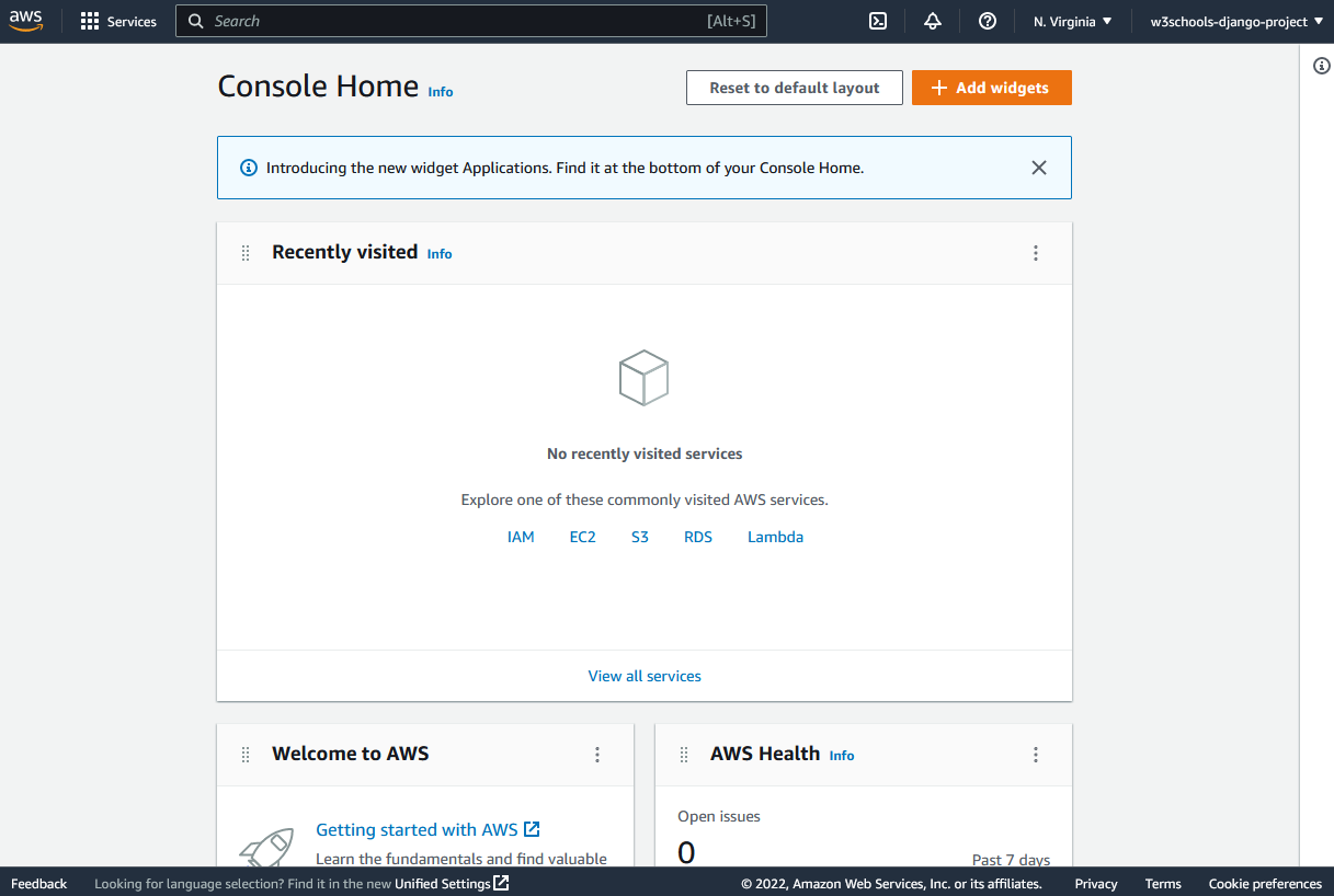 AWS Console