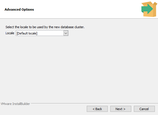 Select Locale of PostgreSQL