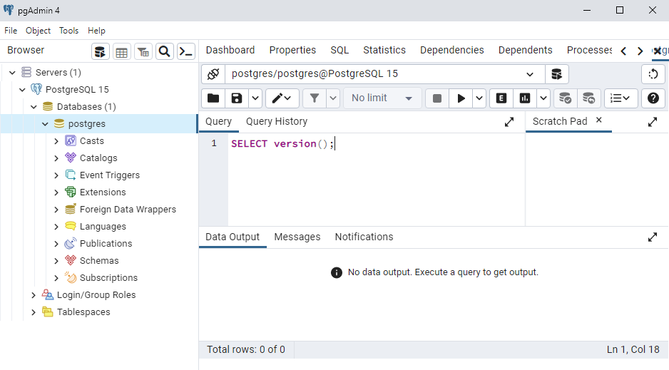 SQL statements